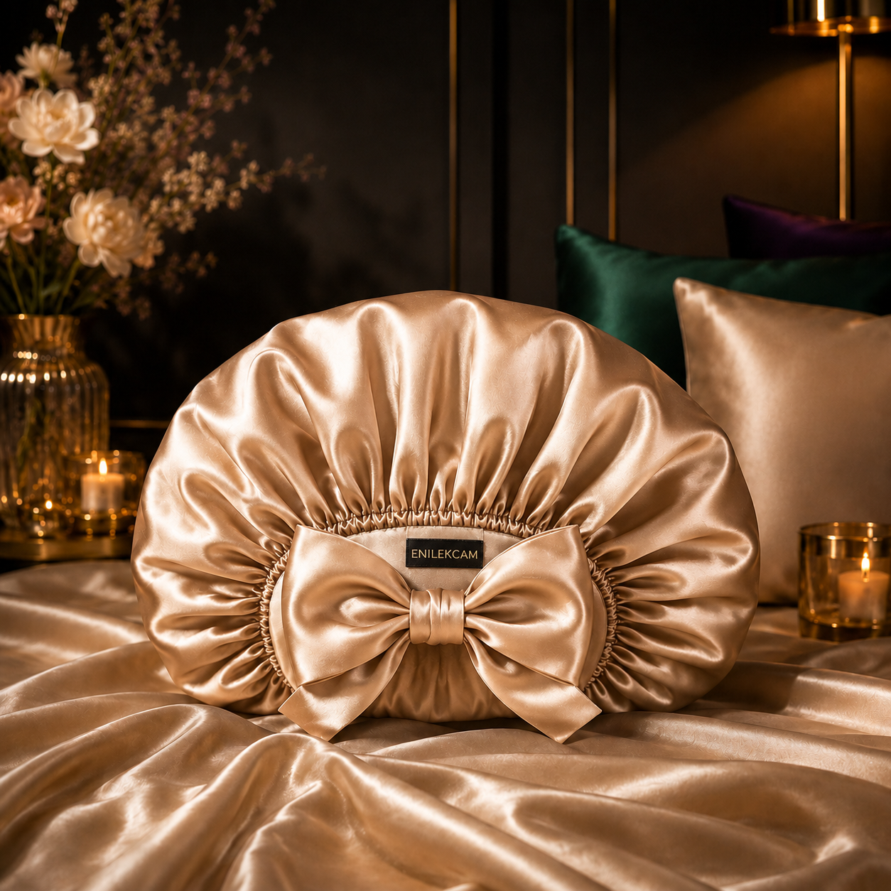 100% Mulberry Silk Bonnet